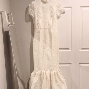 Jill jill stuart Embroidered White Dress